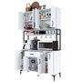 Hanah Home Armario Multiusos Blanco 120x198,6x40 cm